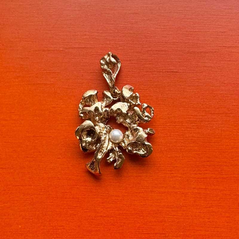 Pronssiriipus helmellä